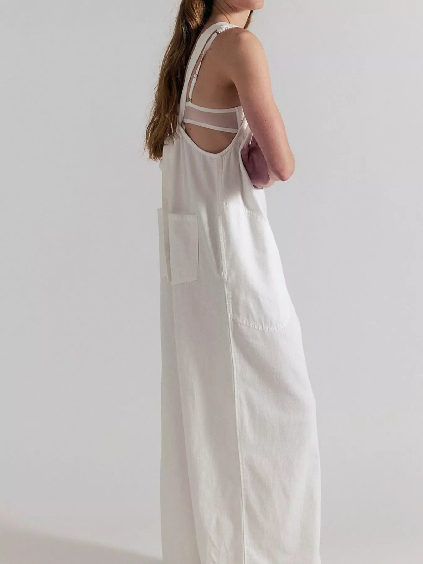 Trendsi Sleeveless Wide-Leg Jumpsuit -