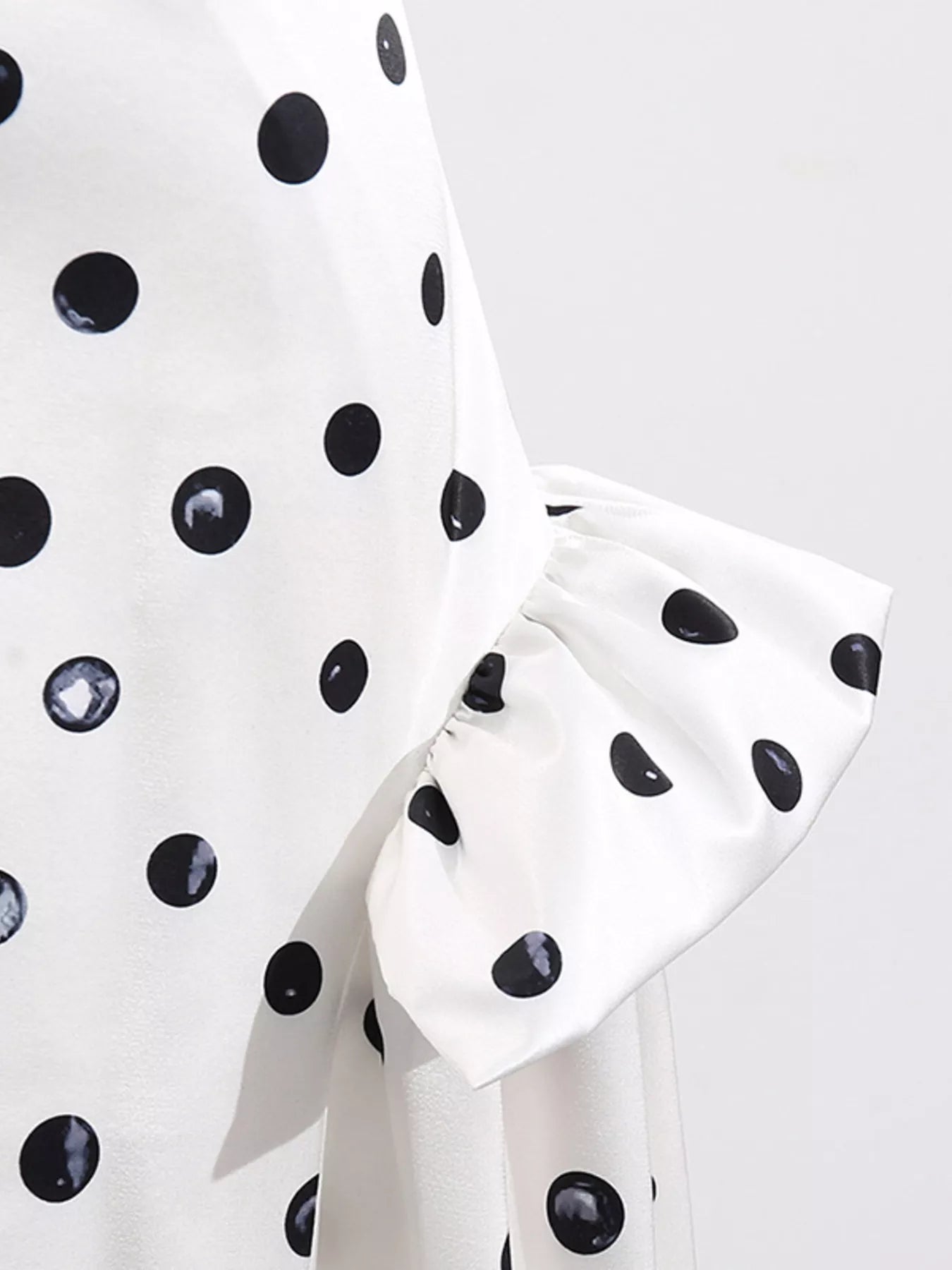 Trendsi Polka Dot Ruffle Skirt -