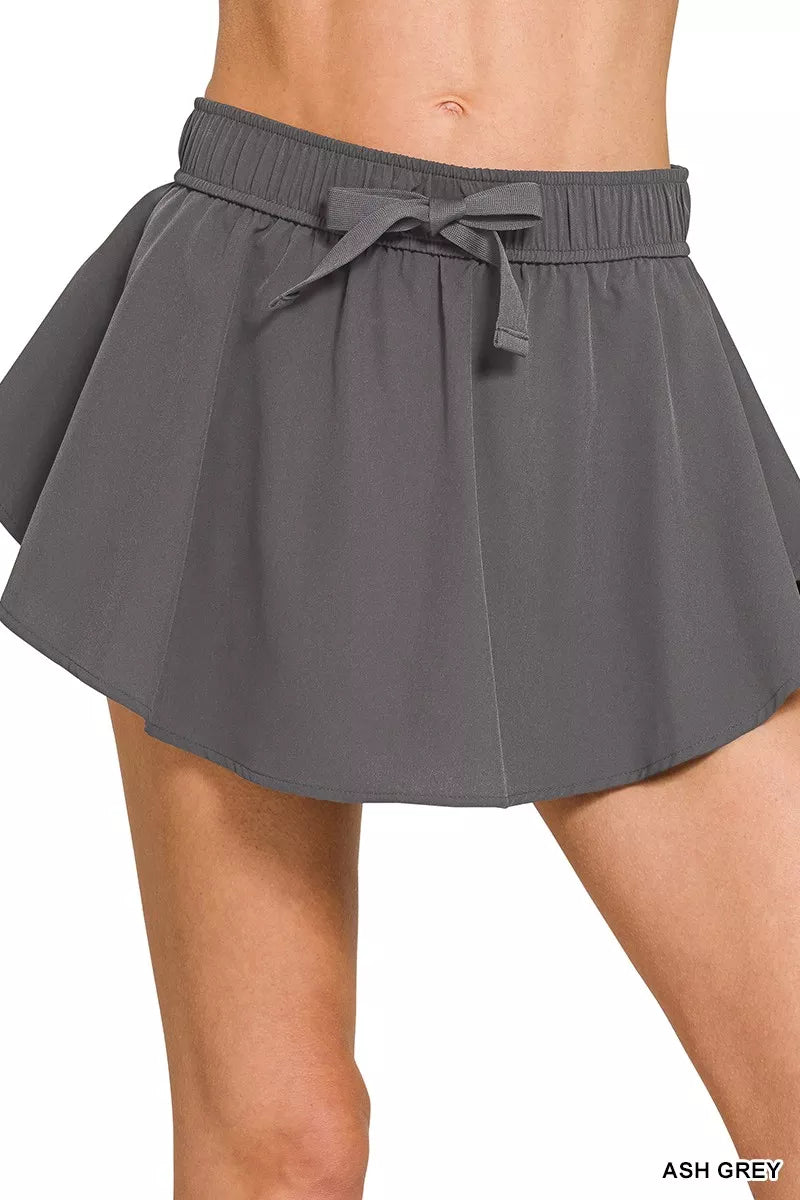 Trendsi Zenana Soft Woven Active Skorts -