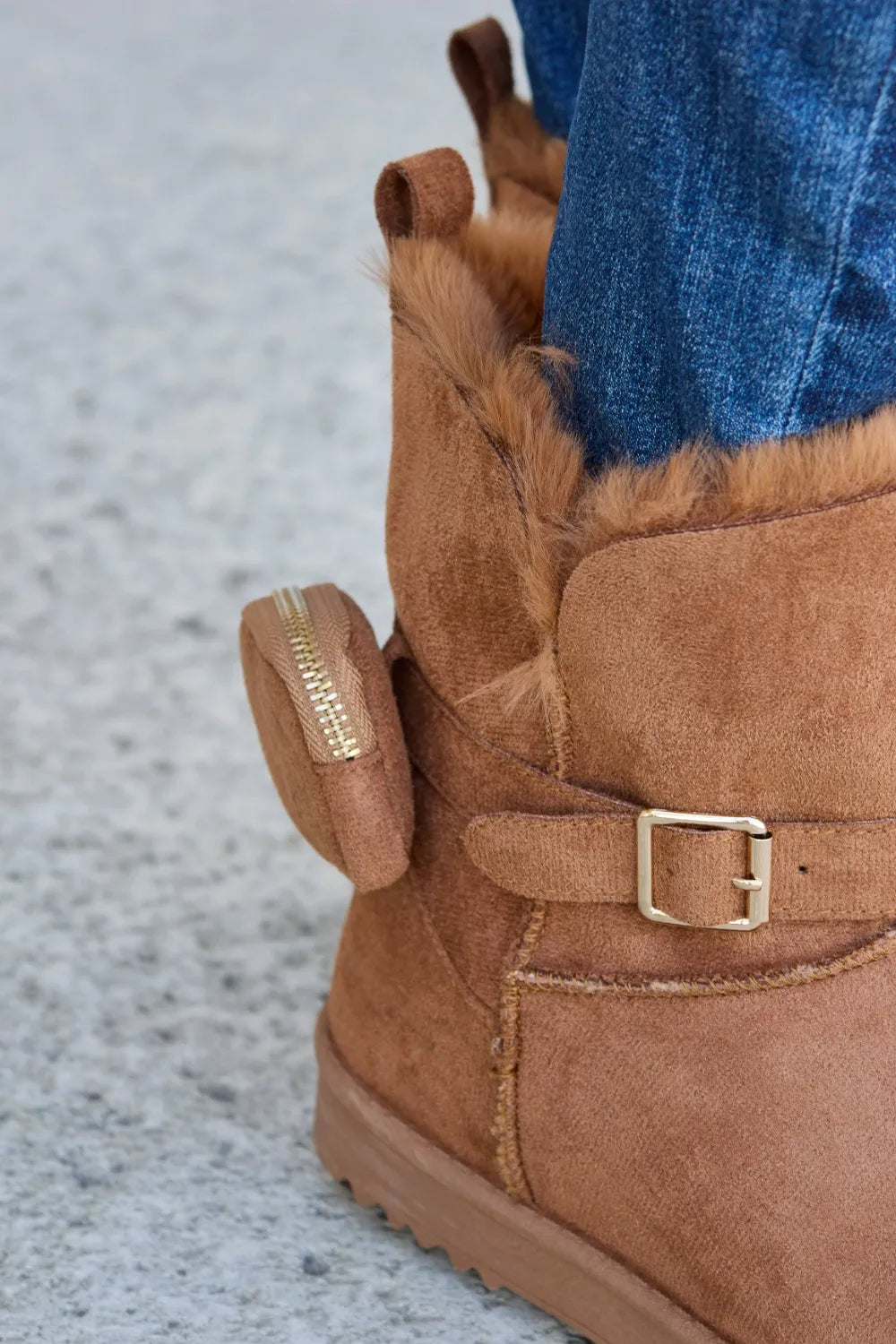 Women's Plush-Lined Thermal Flat Winter Boots — product view 6