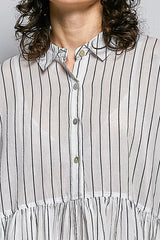 Trendsi POL Striped Relaxed Fit Shirt Dress -