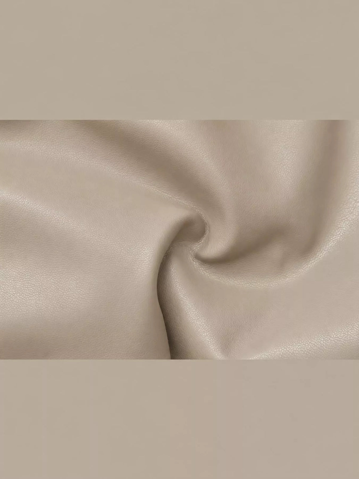 High-Waisted Ruched Faux Leather Skort — garment construction details