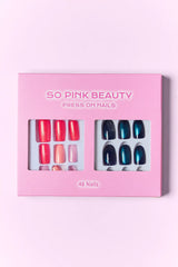 Trendsi SO PINK BEAUTY Press On Nails 2 Packs -