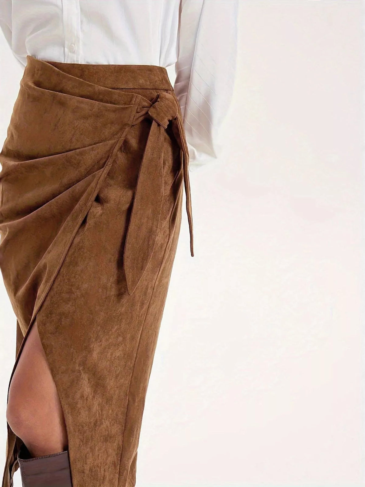 Trendsi Wrap Midi Skirt -