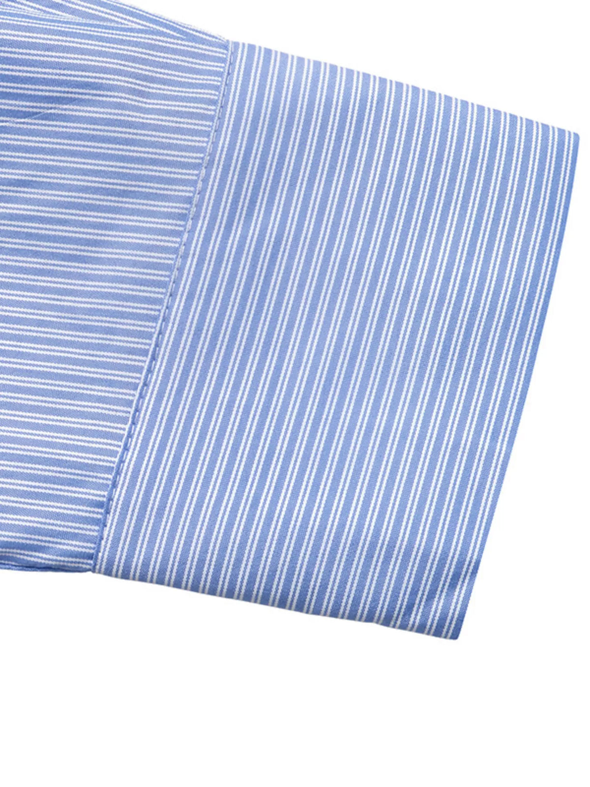 Trendsi Striped Slim-Fit Button-Down Shirt -