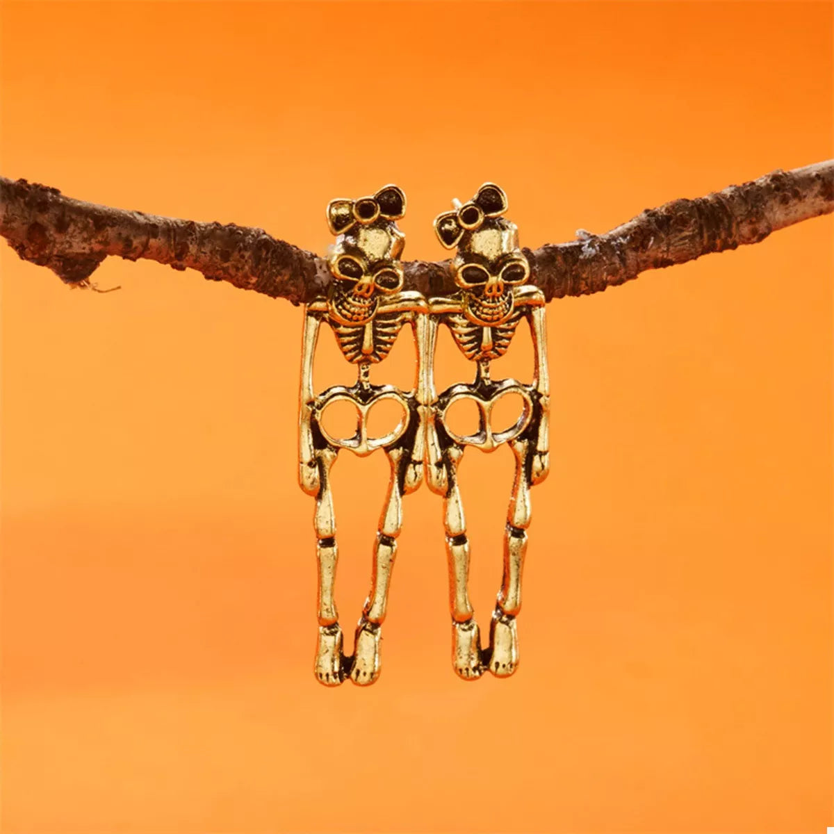 Trendsi Halloween Skeleton Drop Earrings -