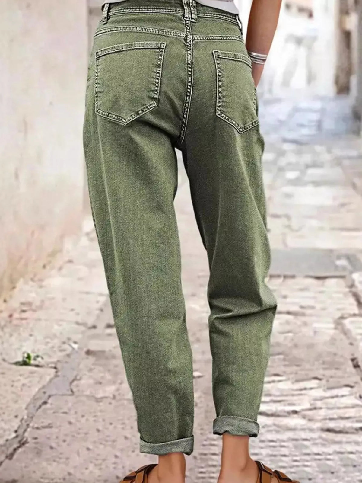 jeans, back view