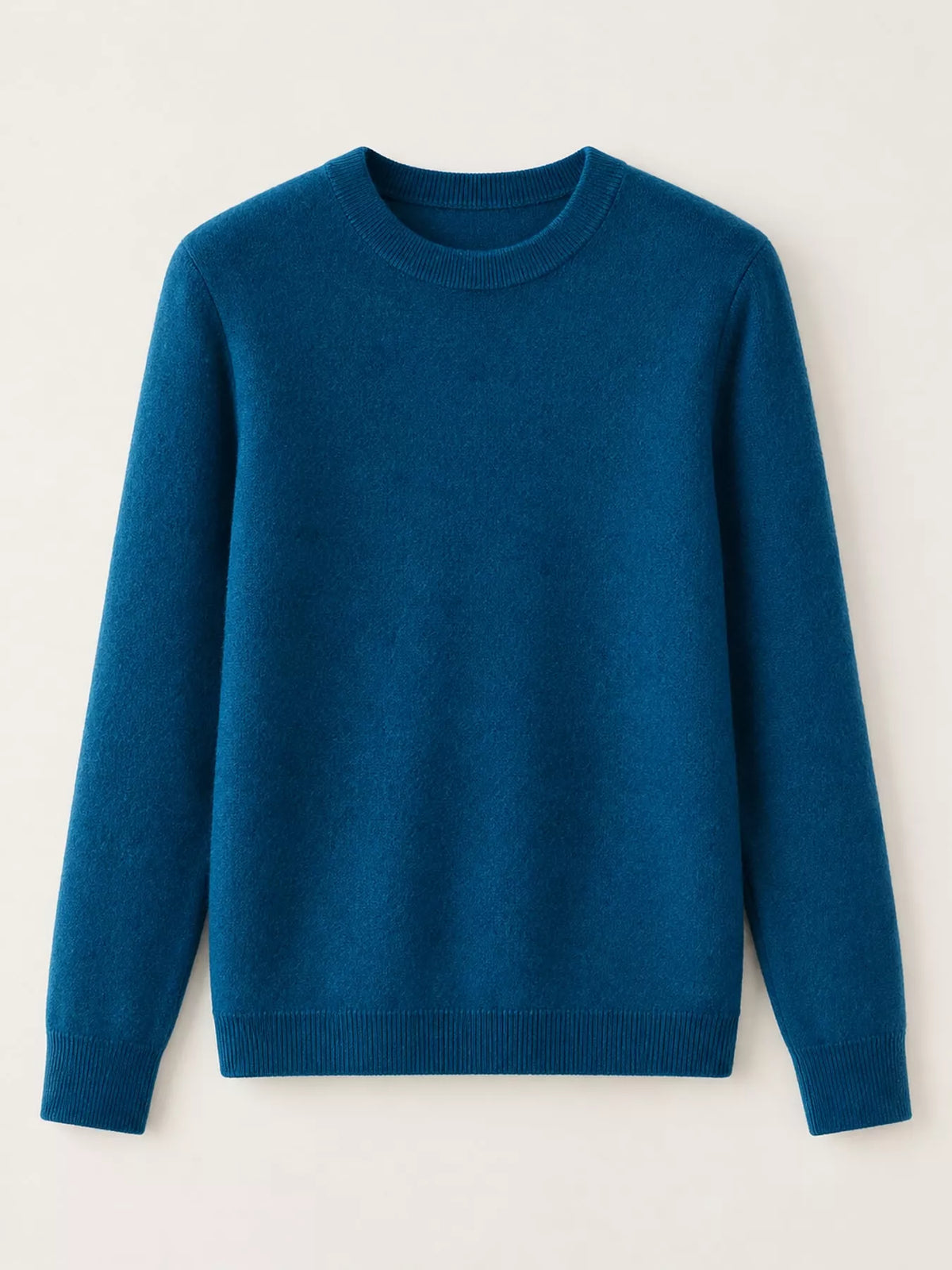 Crew Neck Long Sleeve Sweater — garment front