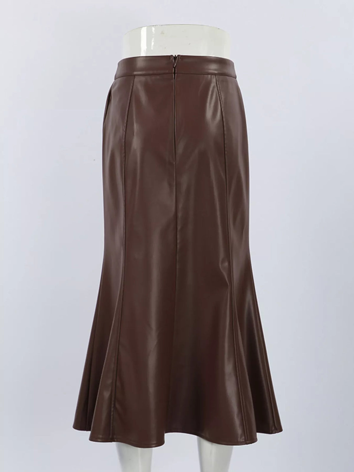 Trendsi Slit Mermaid Midi Skirt -