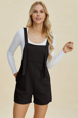 Trendsi Double Take Full Size Texture Sleeveless Romper -