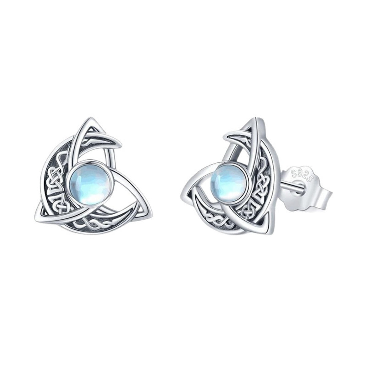 Trendsi Moonstone Stud Earrings -