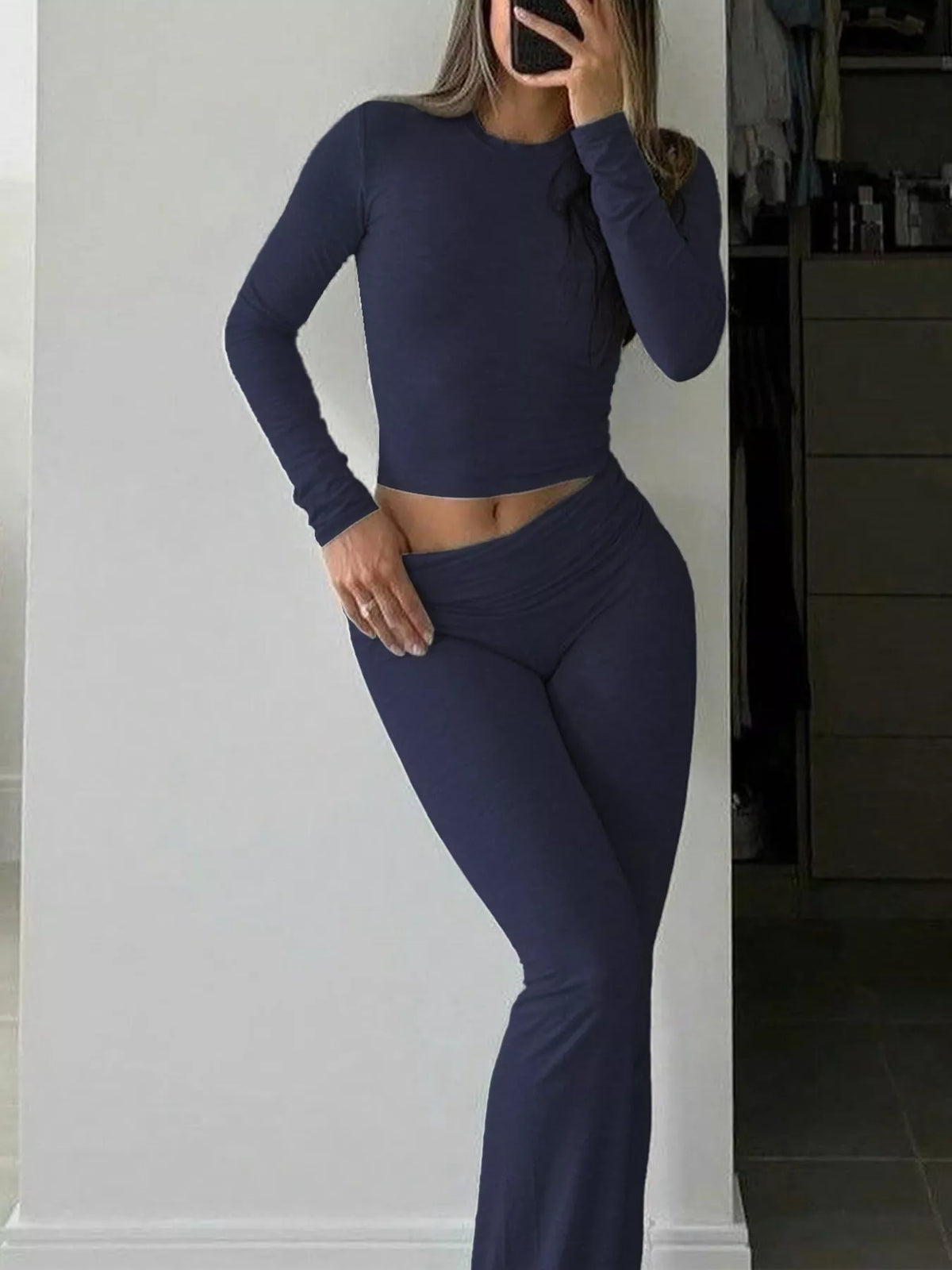 Top and pants set