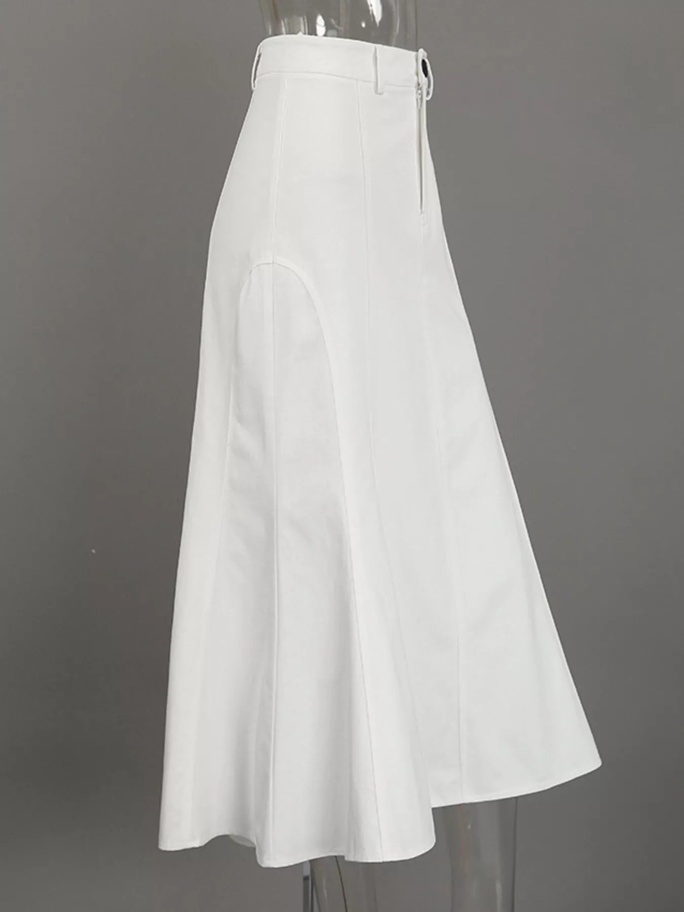 Trendsi High-Waisted Mermaid Midi Skirt -