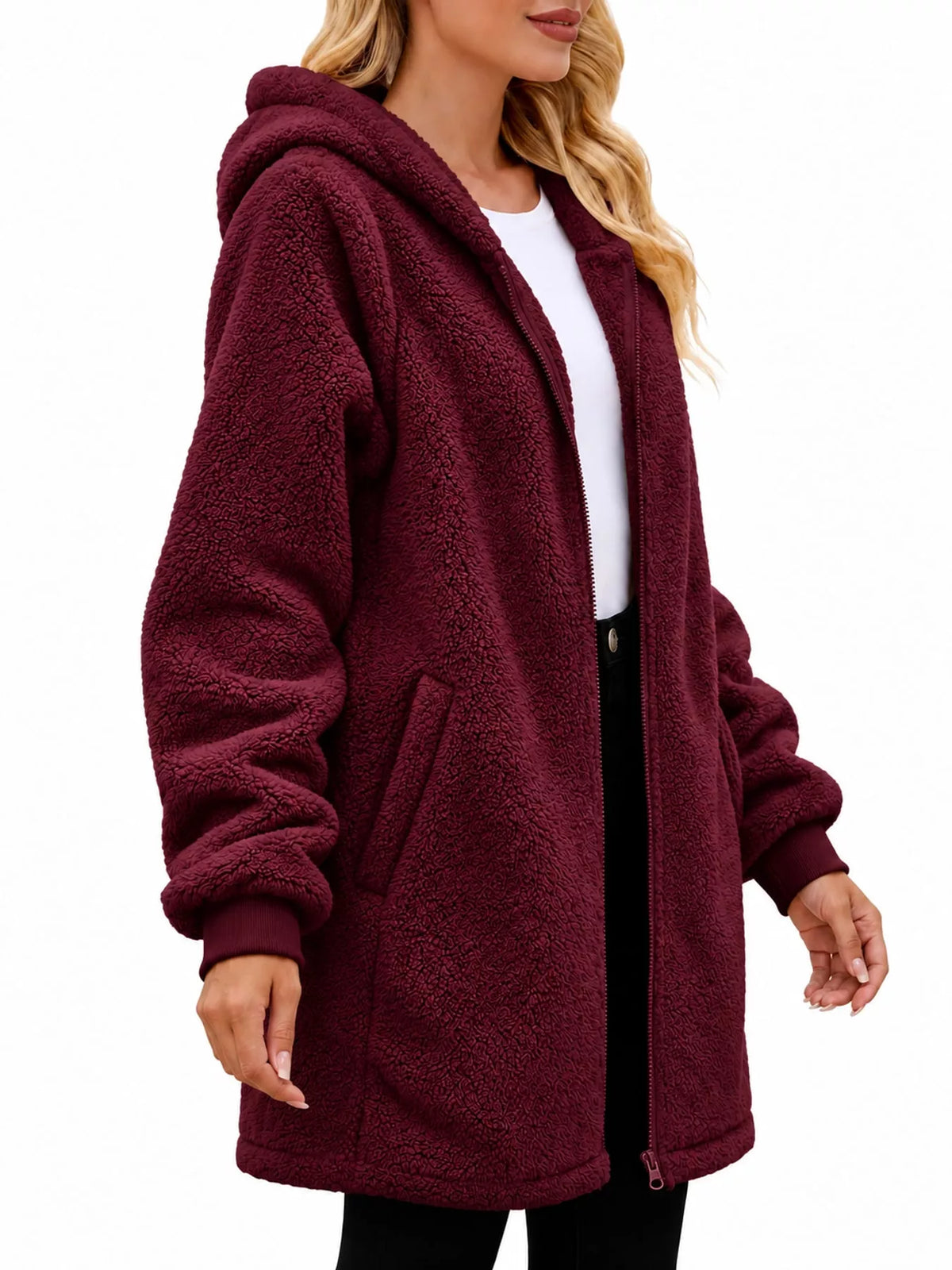 Long-sleeve coat