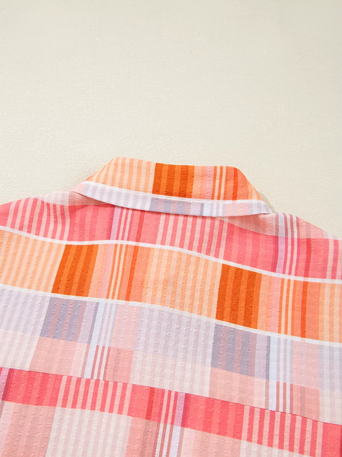 Trendsi Oversized Check Tunic Shirt -
