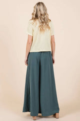 Trendsi Mittoshop Pleated Wide Leg Pants -