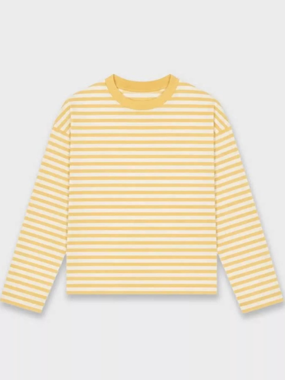 Long Sleeve Crew Neck T-Shirt — garment front