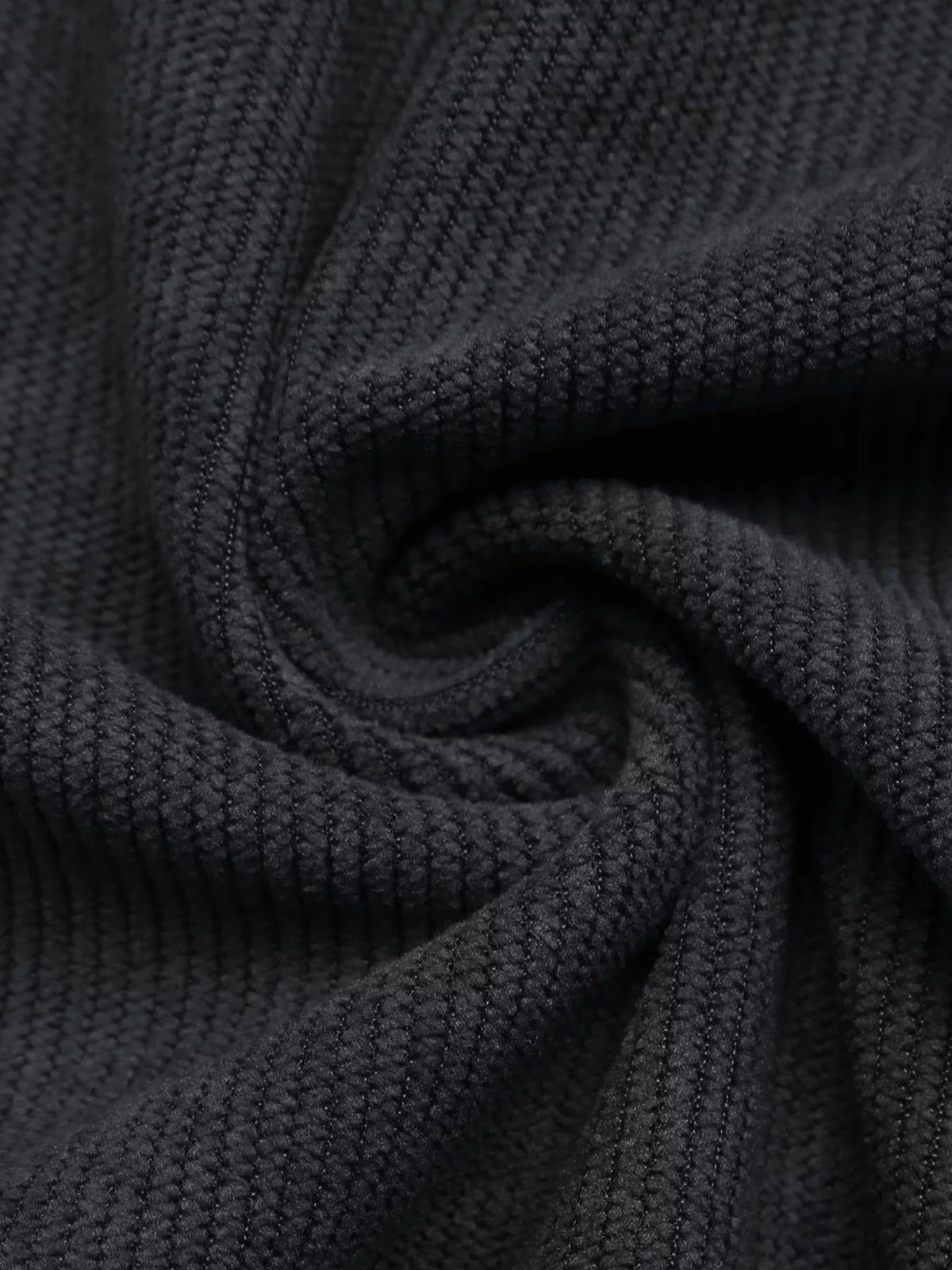 Color-Block Corduroy Quarter-Snap Sweatshirt — construction details