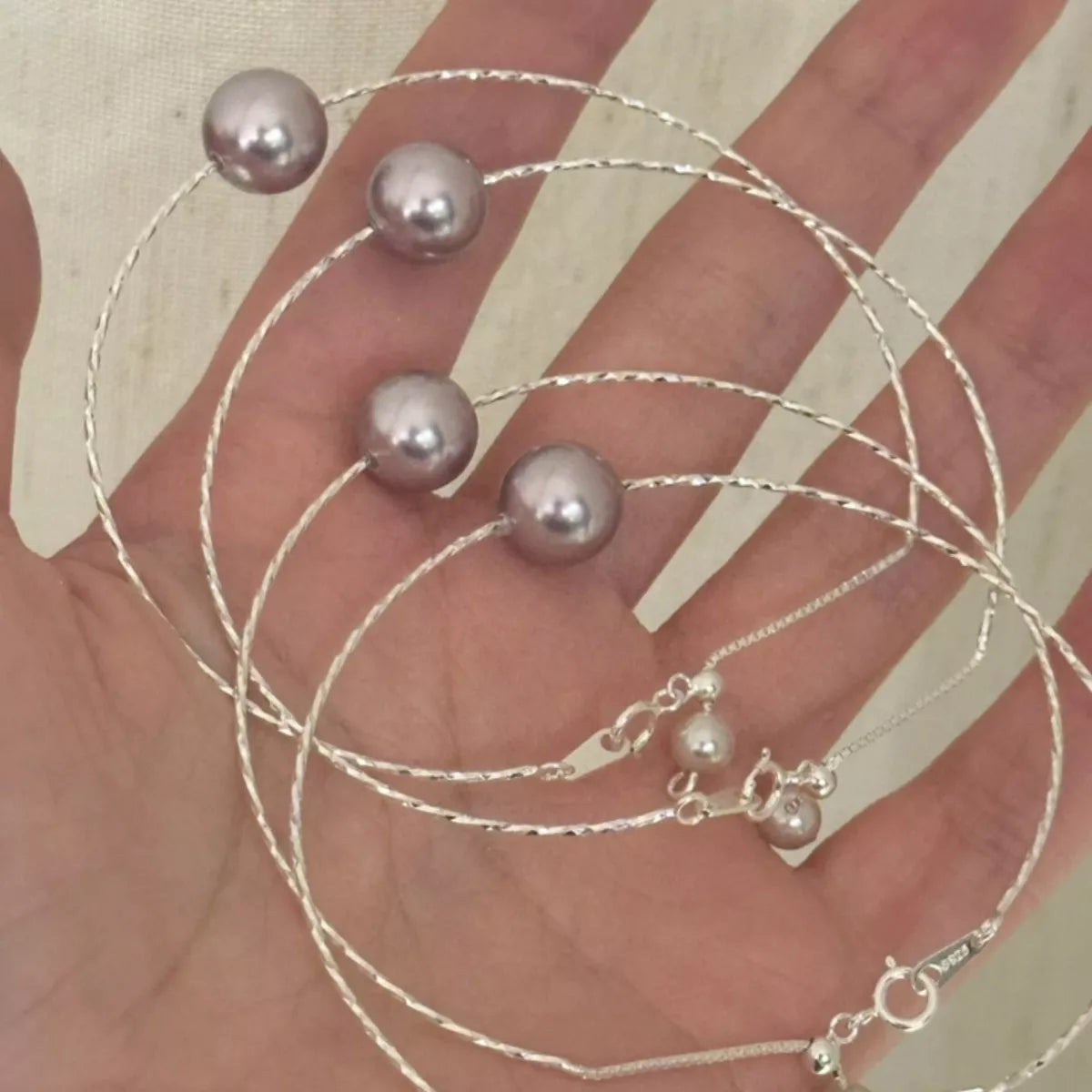Trendsi Pearl Bangle Bracelet -