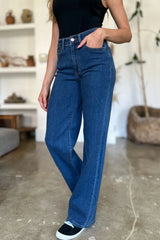 Trendsi Judy Blue Full Size High Rise Straight Jeans -