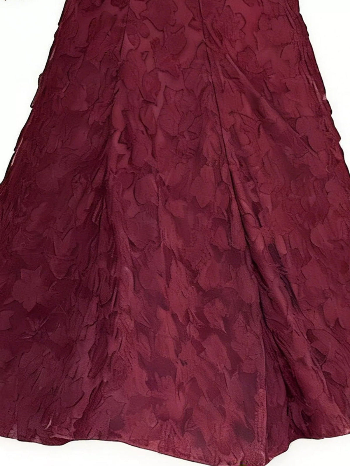 Cowl neck spaghetti-strap maxi dress, construction and design details