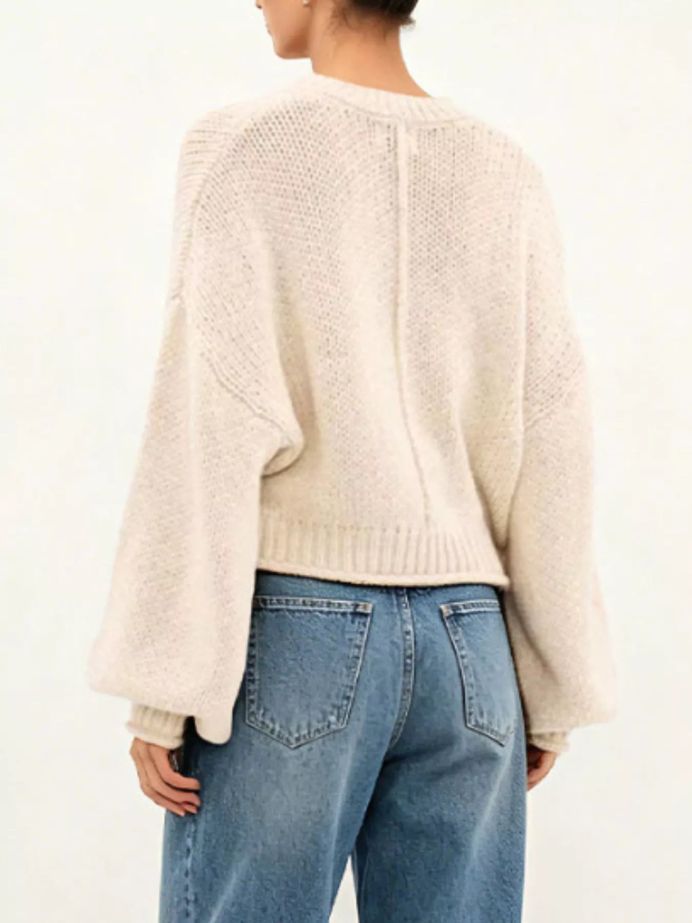 Trendsi Oversized Chunky Knit Sweater -