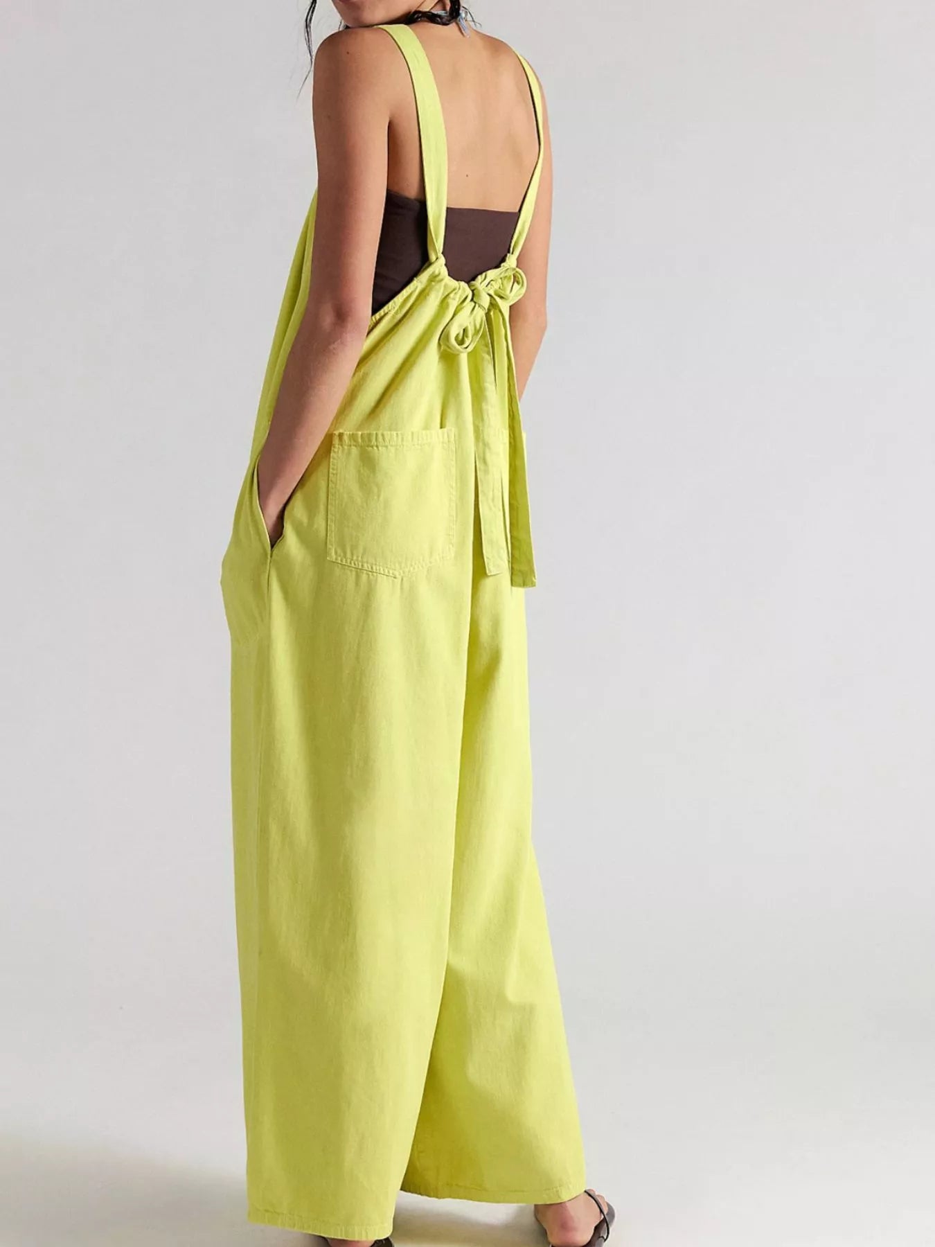 Trendsi Sleeveless Wide-Leg Jumpsuit -