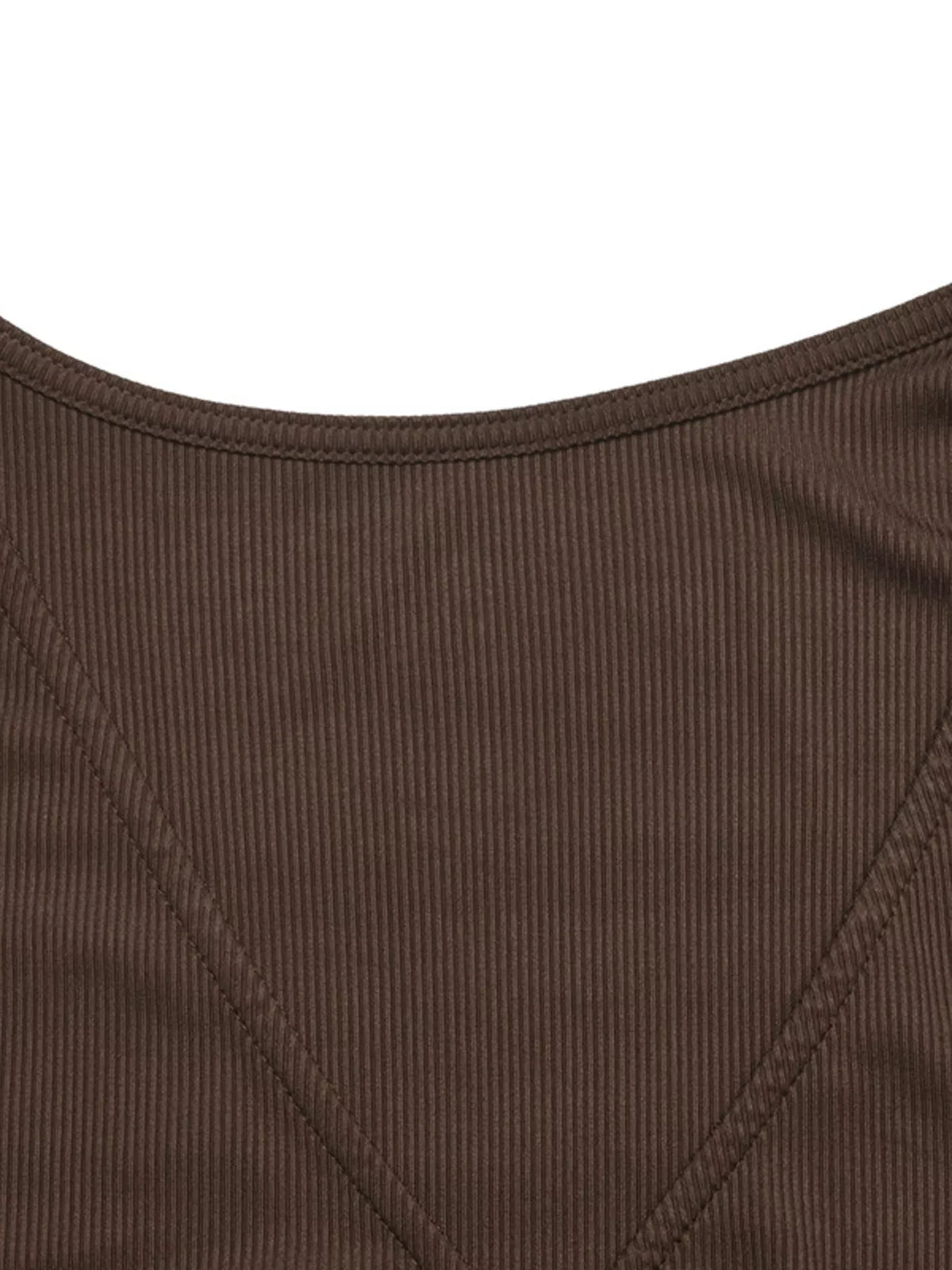 Trendsi Metal Buckle Detail Surplice T-Shirt -