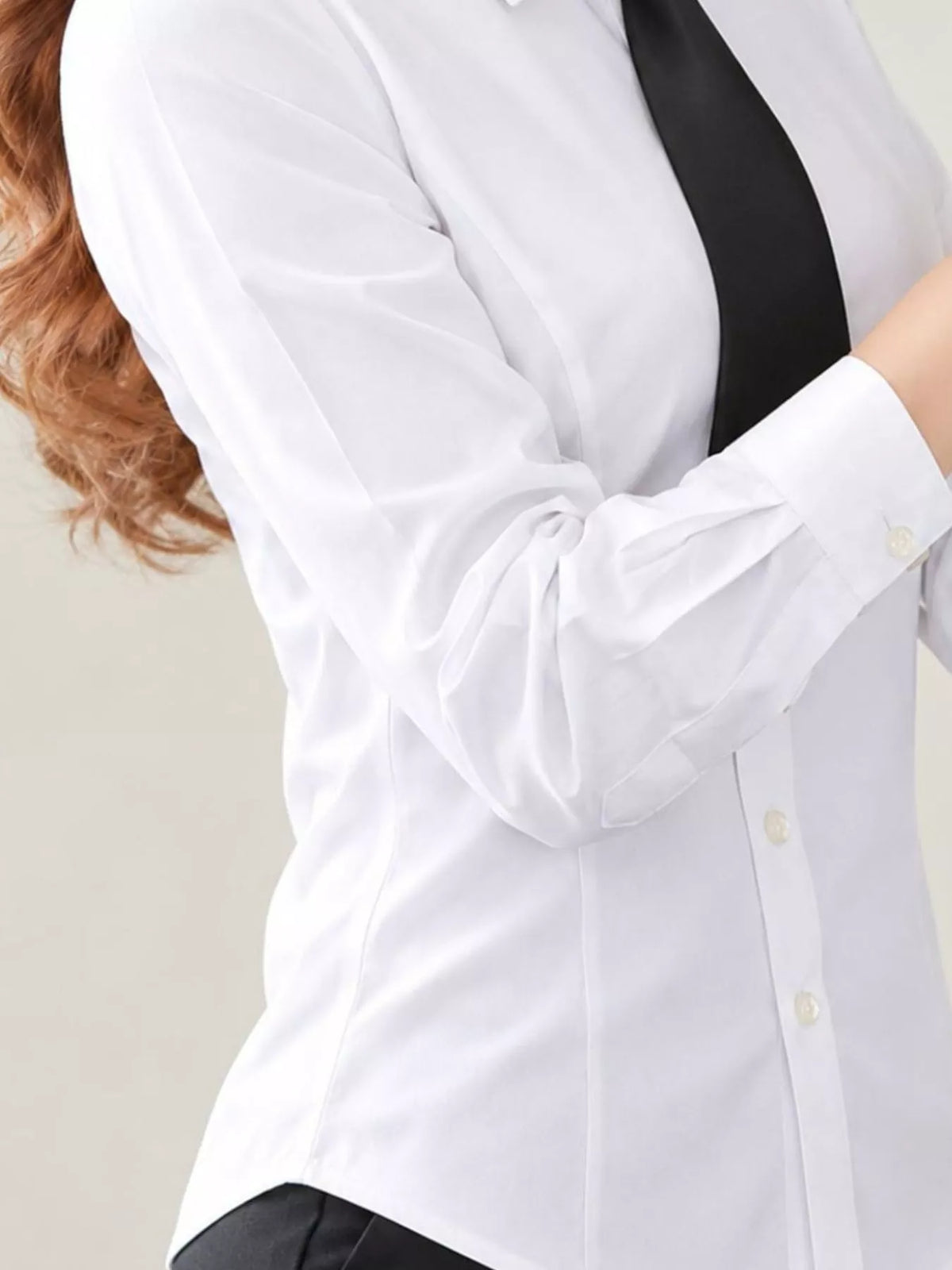 Collared long sleeve shirt, construction and design details
