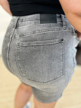 Trendsi Judy Blue Full Size High Waist Washed Denim Shorts -