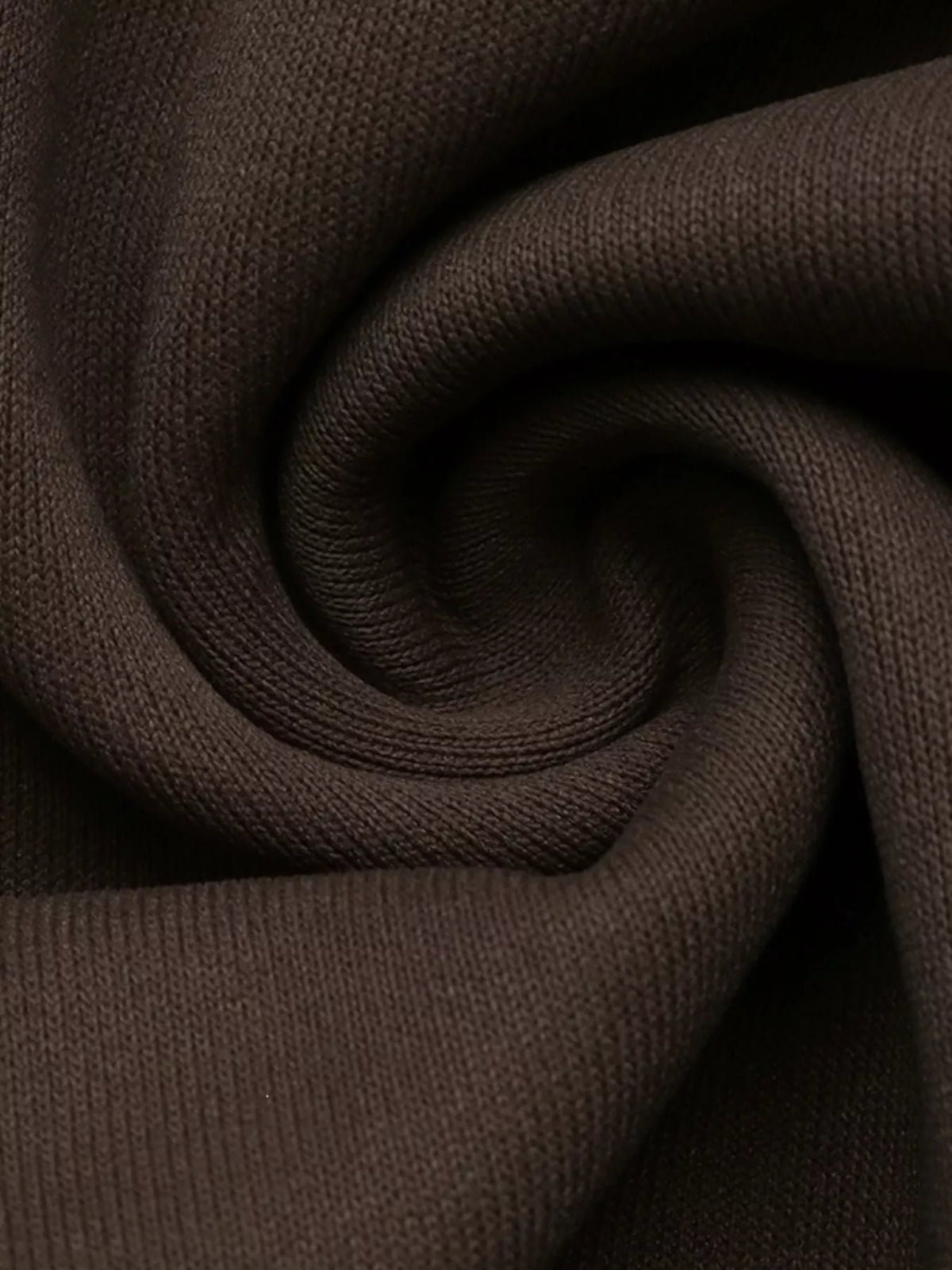 Trendsi Polo Collar Dropped Shoulder Sweatshirt -