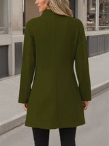 Trendsi Button Up Long Sleeve Coat -