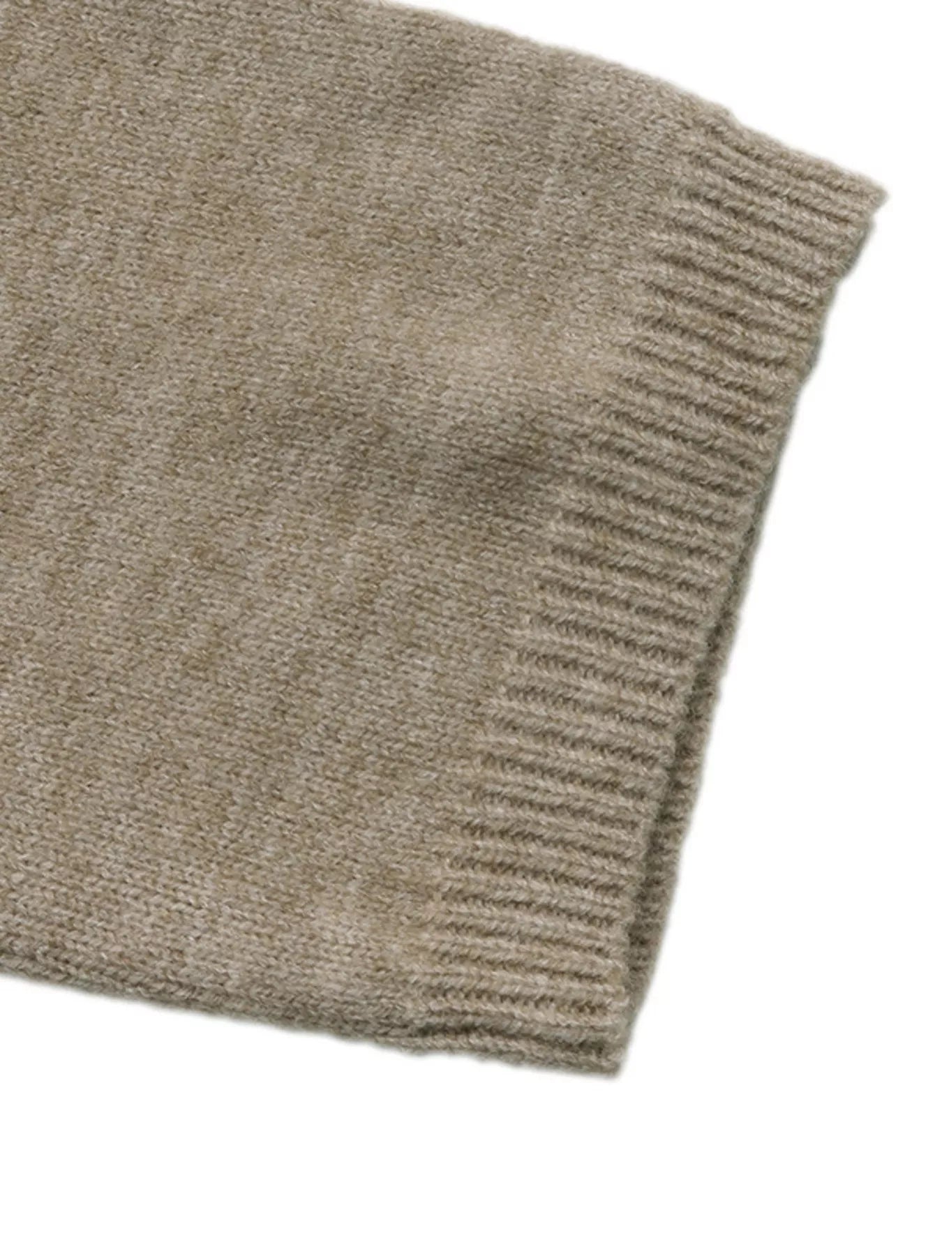 Trendsi Open-Front Knit Cardigan -