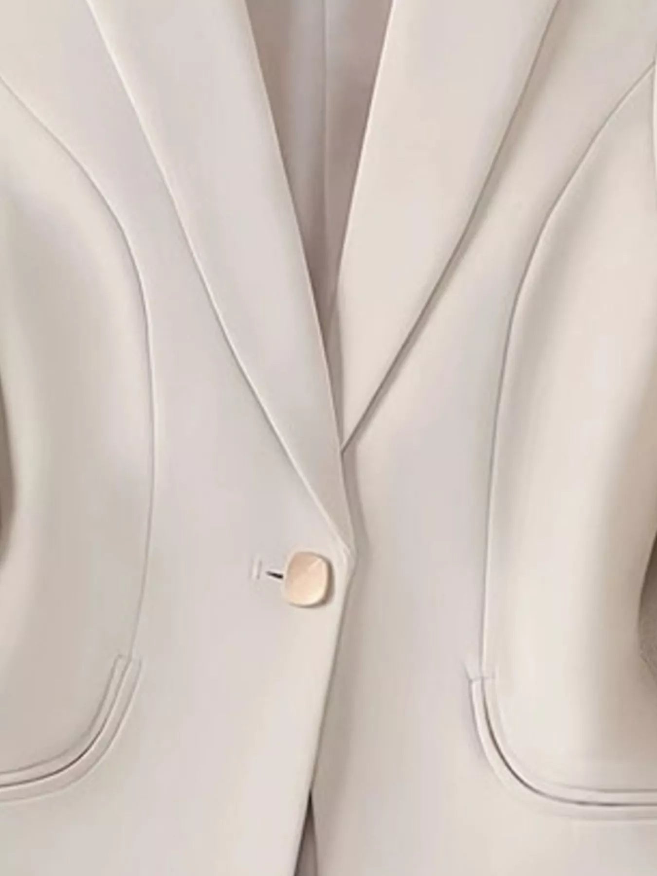 Trendsi Slim-Fit Single-Button Blazer -