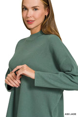 Trendsi Zenana Viscose Sweater Top & Pants Set -
