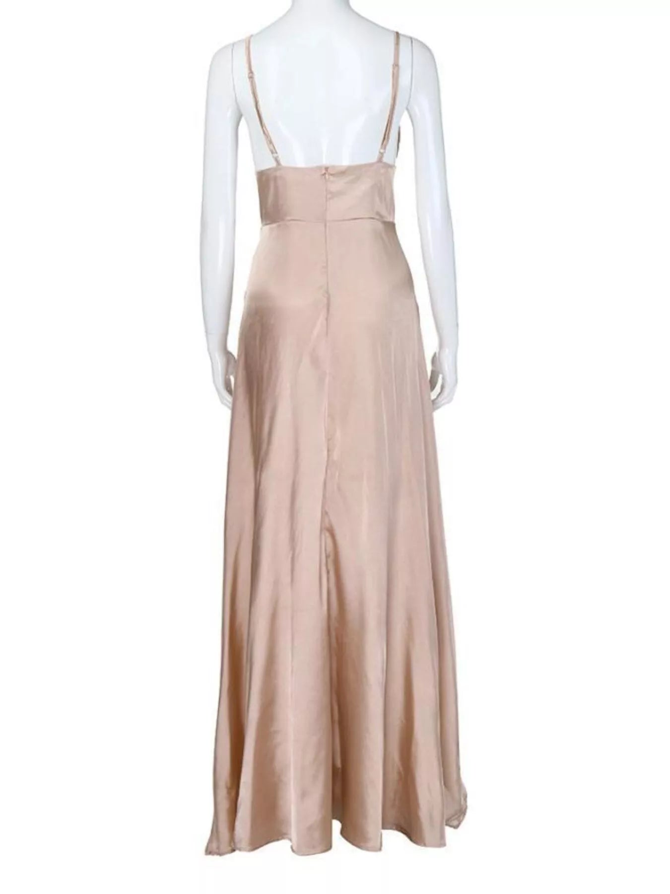 Trendsi High-Slit Spaghetti Strap Maxi Dress -