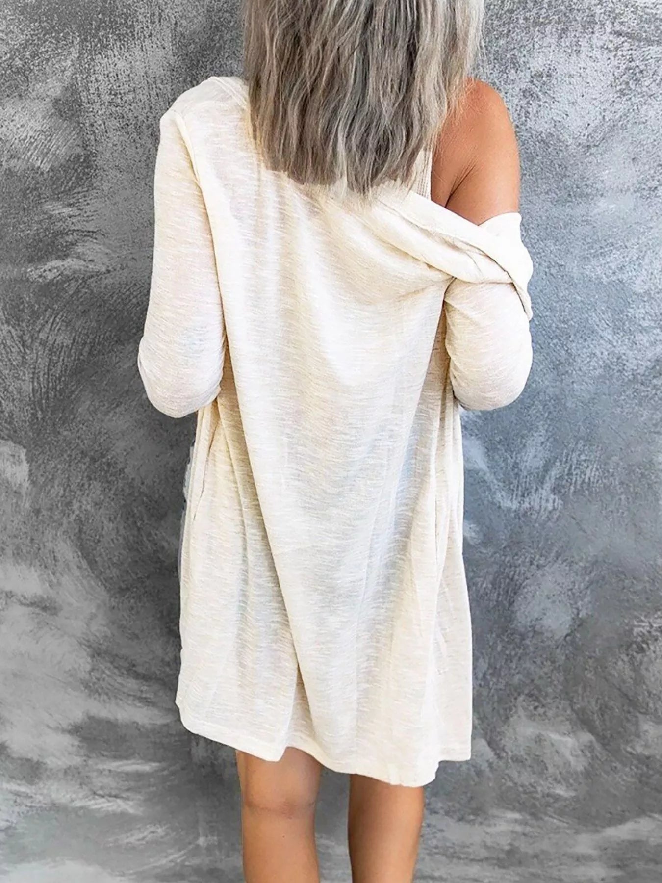 Trendsi Full Size Lightweight Button-Up Cardigan Plus Size - Shirts