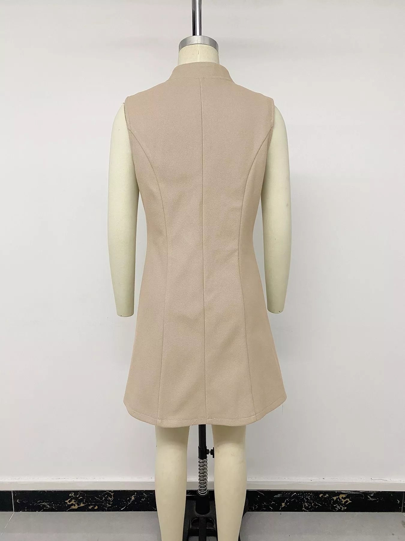 Trendsi Elegant Button-Down Vest Coat -