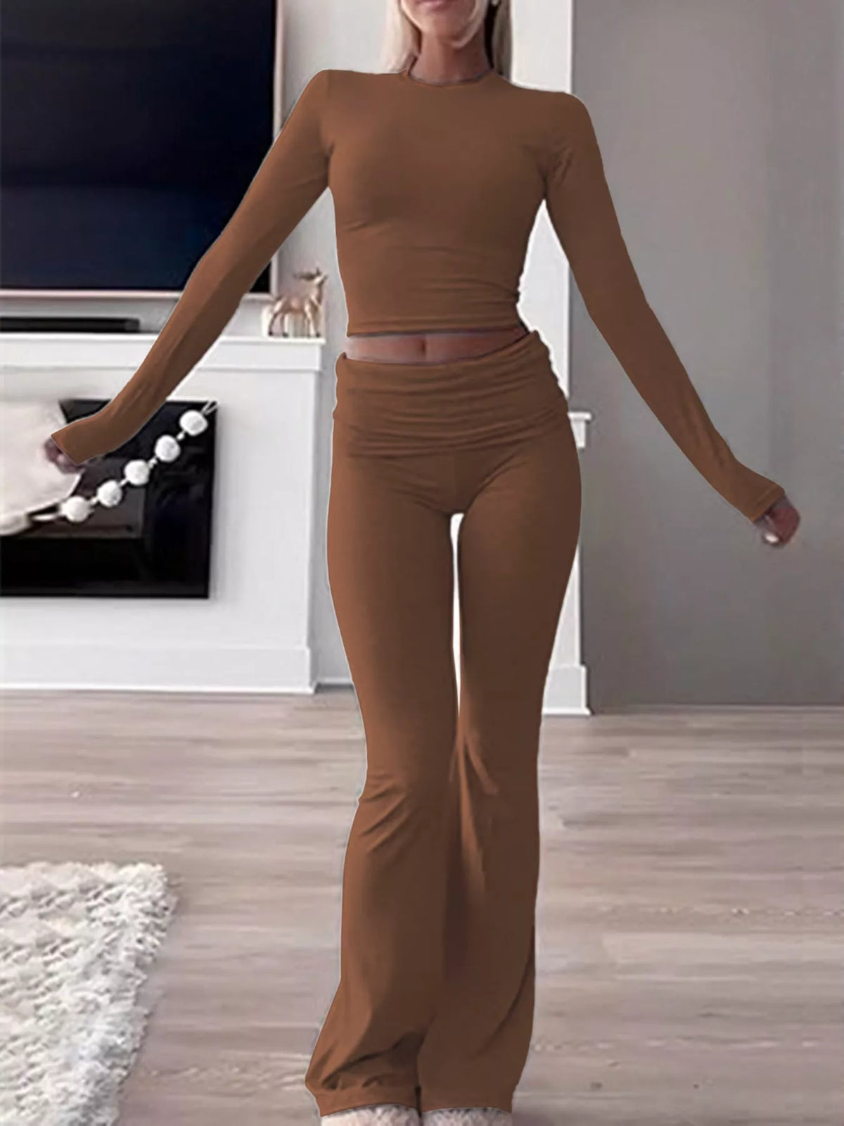 Top and pants set