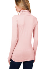 Long Sleeve Turtle Neck Top