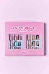 Trendsi SO PINK BEAUTY Press On Nails 2 Packs -