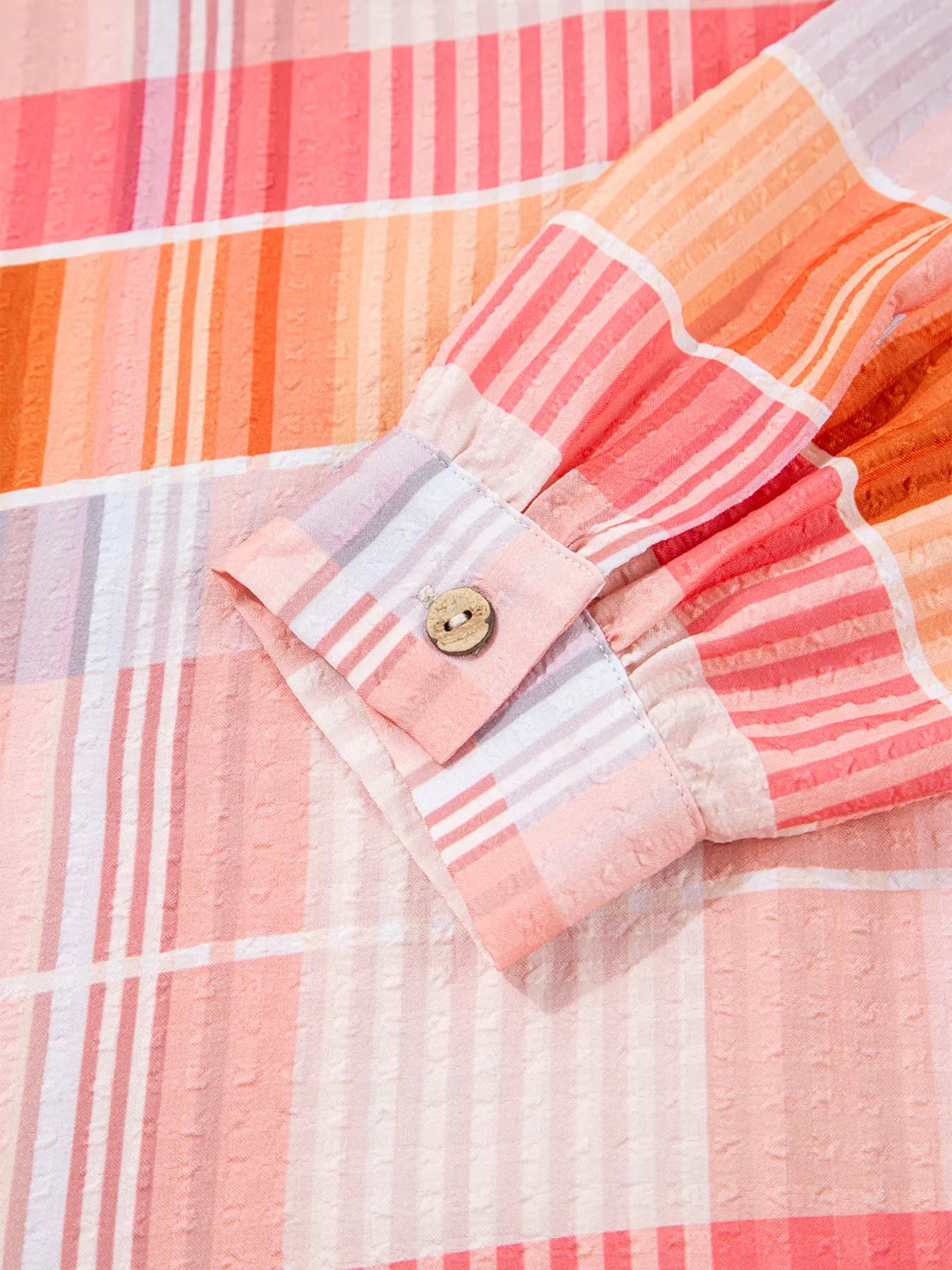 Trendsi Oversized Check Tunic Shirt -