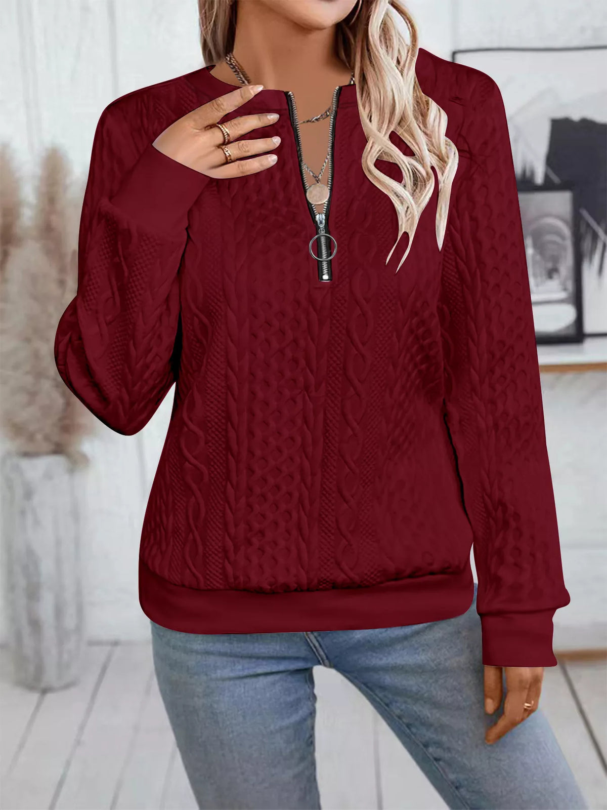 Women's sweatshirt – product view 5