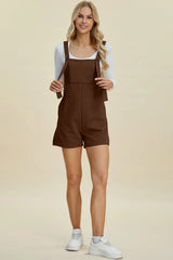 Trendsi Double Take Full Size Texture Sleeveless Romper -