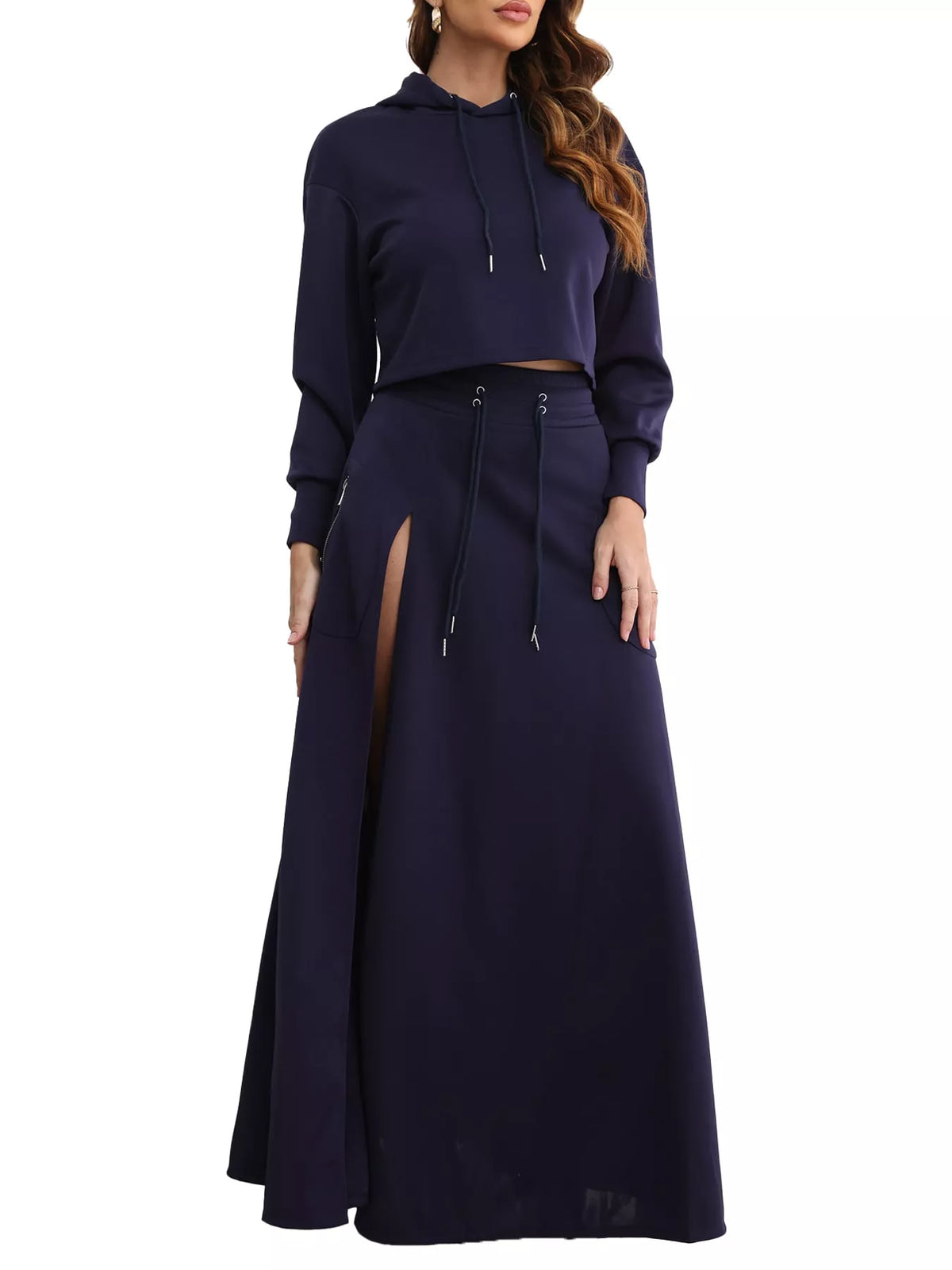 Hoodie and skirt set