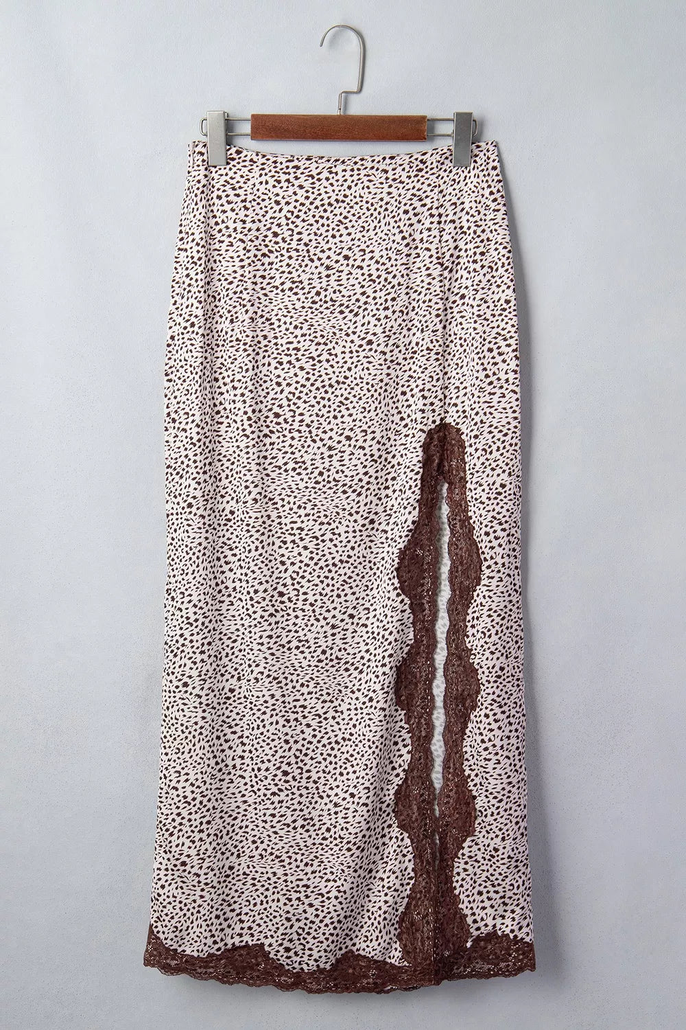 Trendsi Slit Animal Print Skirt -