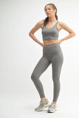 Trendsi MONO B Venice Cloud Light Contour High-Waisted Leggings -