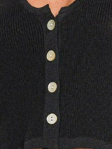 Trendsi Zenana Button-up Cropped Sweater Vest -