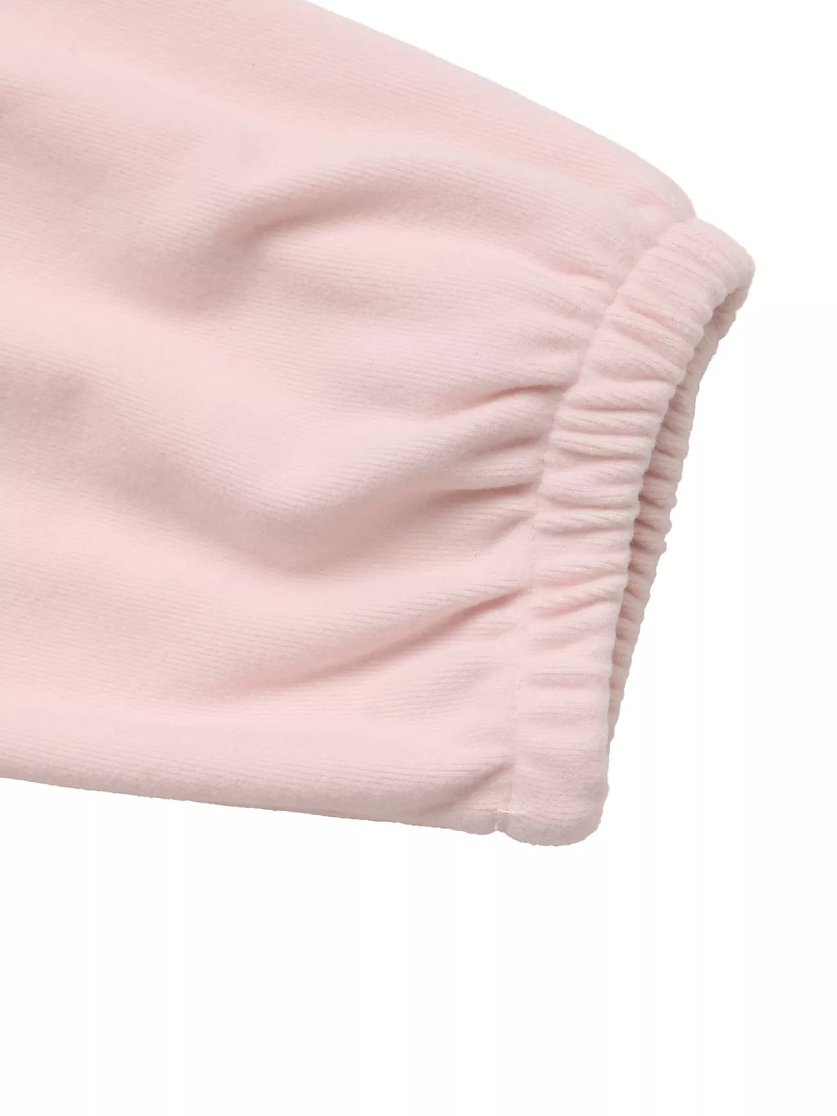 Zip-Up Drawstring Hem Sweatshirt — construction details