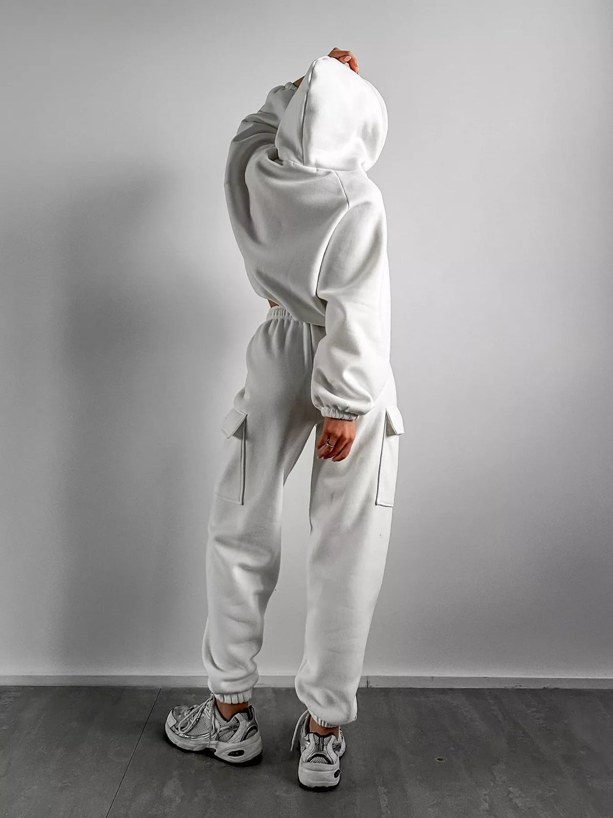 Trendsi Kangaroo Pocket Hoodie and Joggers Set -